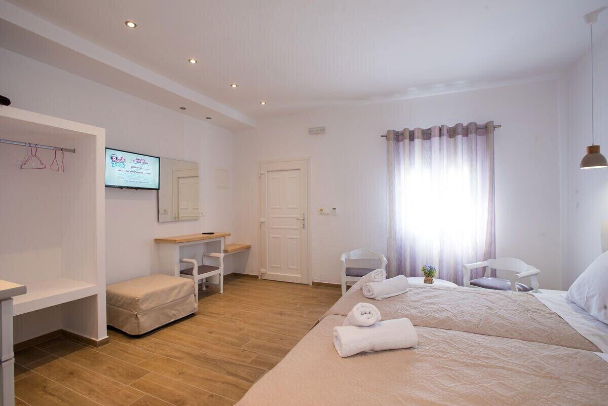 Hotel Marina Blue Ornos Esterno foto